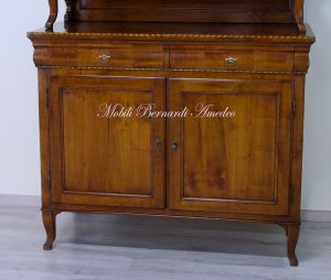 Louis Philippe style reproduction of a sideboard with solid cherry top